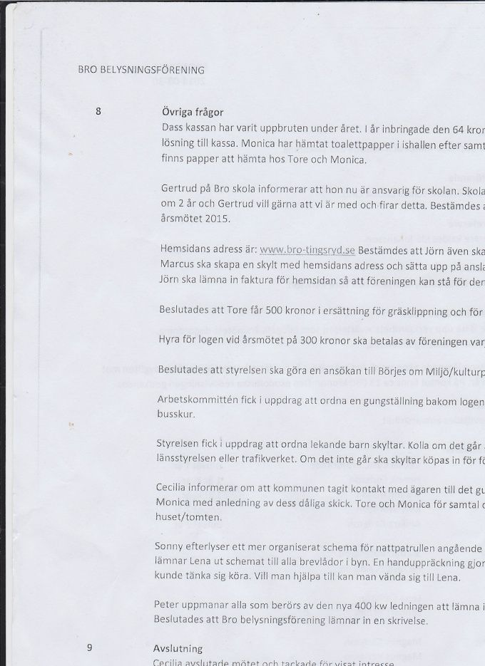 Årsmöte 2014 Protokol sida 2